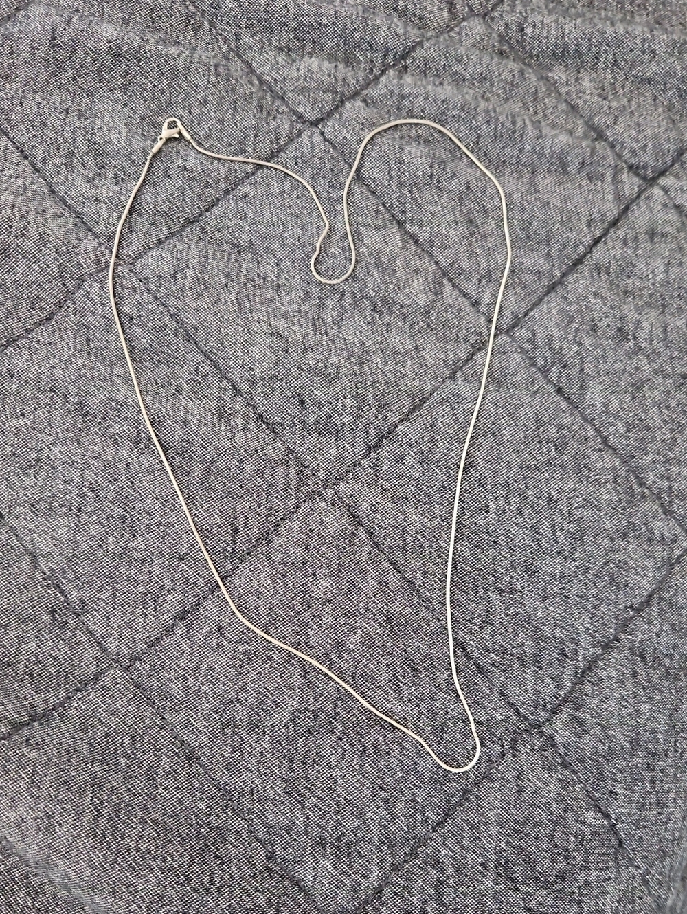 Delicate Sterling Silver Snake Chain Necklace - Classic Women's Jewelry